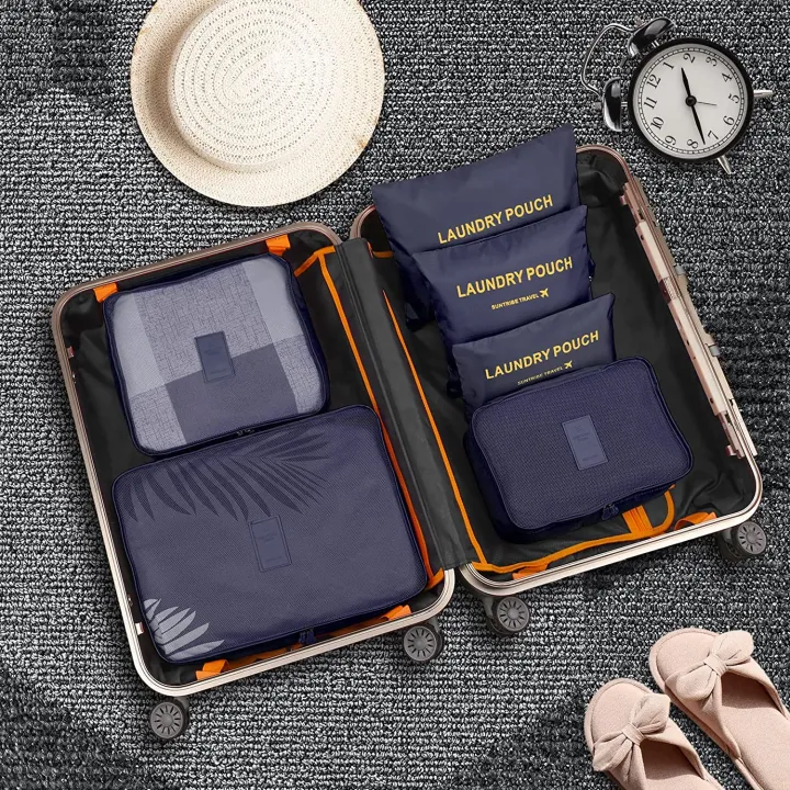 Original%20&%20Imported%206%20pcs%20Travel%20Storage%20Bag%20Set%20Luggage%20Divider%20Container%20Travel%20Suitcase%20Organizer%20Clothes%20Pouch%20Storage%20Case%20-%20Image%204