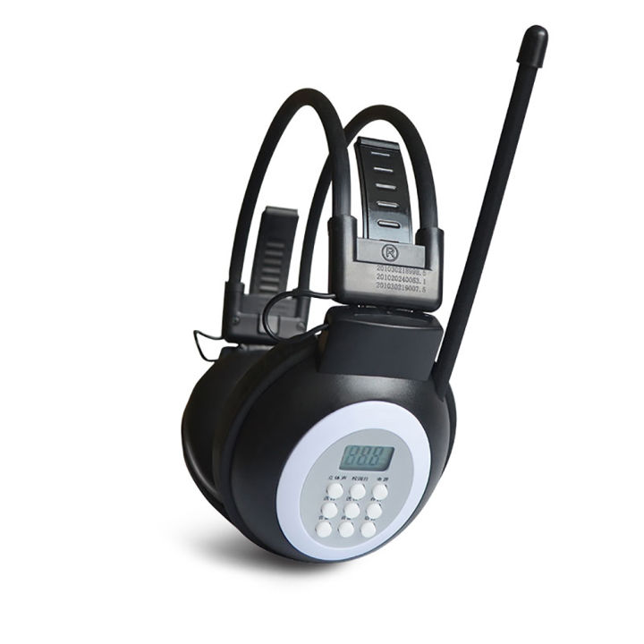 【Sunflower EGR】HRD-308S Portable Digital Wireless Headphone FM Radio Stereo