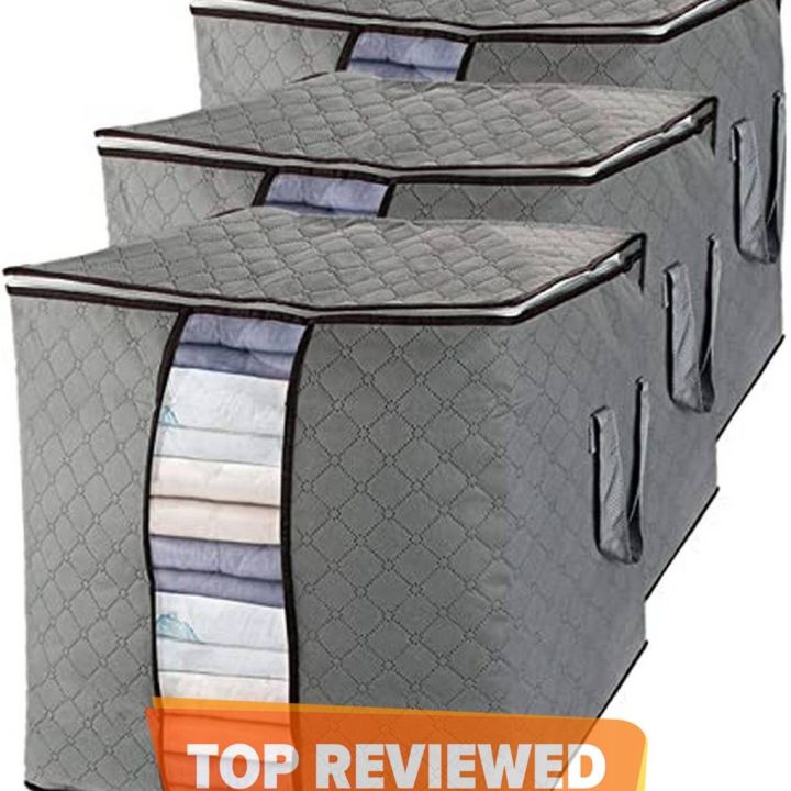 pack%20of%203%20Large%20Capacity%20Storage%20Bags%20Clothes%20Blankets%20Closet%20Organizer%20Moving%20Tote%20Bag%20Zipper%20Durable%20Handbag%20Luggage%20-%20Image%205