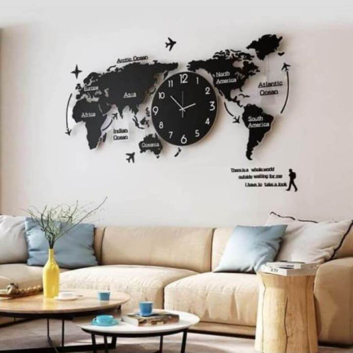 World%20Map%20Wall%20Clock%20-%20Large%20Modern%20Design%203D%20Stickers%20Wooden%20Wall%20Clock%20Silent%20Wall%20Clocks%20for%20the%20Home%20with%20a%20Hanging%20Clock%20-%20Image%204
