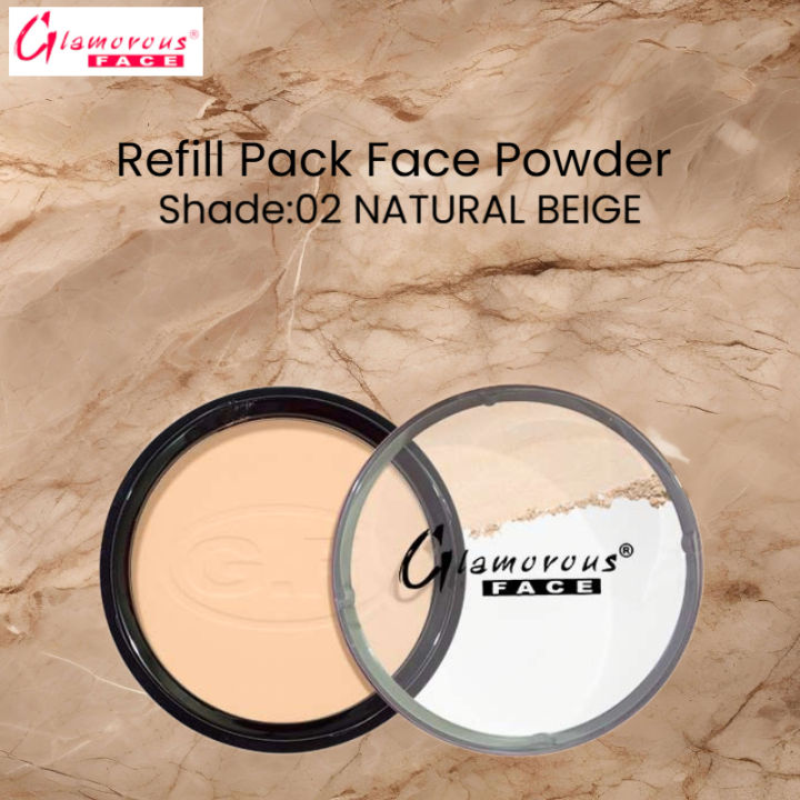 Glamorous%20Face%20Refill%20Pack%20Face%20Powder%20(Shade:02%20Natural%20Beige))%20-%20Image%204