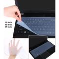 Universal 15 inch Laptop Keyboard Protection Silicone Cover Film. 