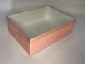 Transparent box, clear top, gift box 6x9x3,. 