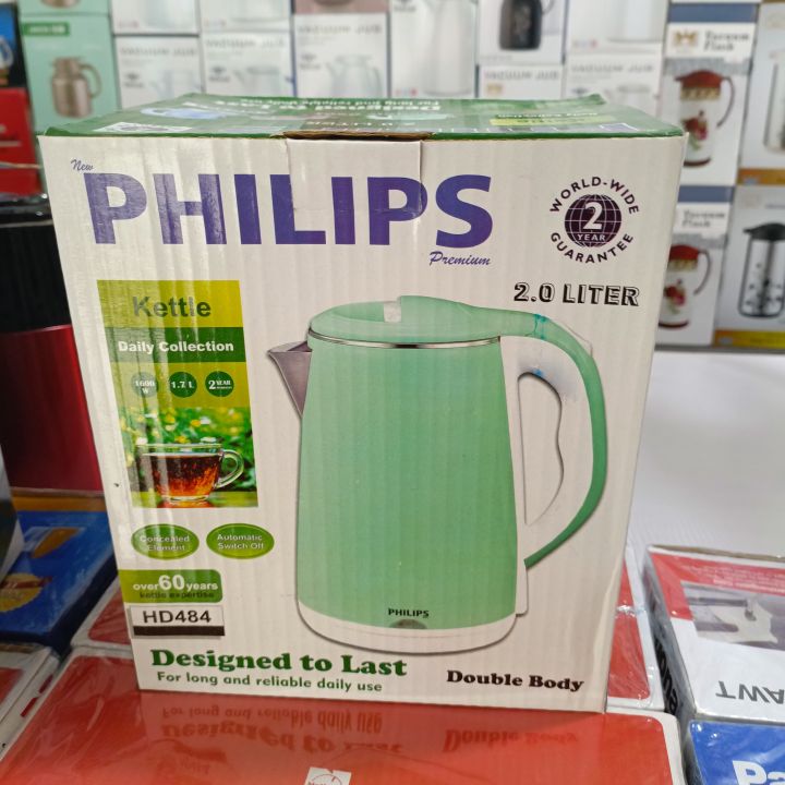 PHILIPS Electric Kettle 2.0 liter powerfull and easy to control