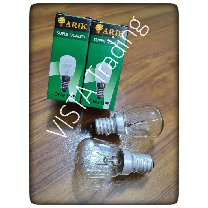 Pack of 2 - Best Quality Bulbs for Salt Lamps, Table Lamps, Fridge bulbs (Fridge Bulb) (Salt Lamp Bulb), Fridge and Refrigerator Bulb, Fridge Bulb, Refrigerator Bulb, Salt Lamp Bulb E14, Salt Lamp Halogen Bulb