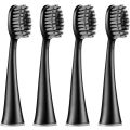 【VisioN Shop】4 Replacement Sonic Toothbrush Heads Soft Charcoal Bristles Whiting Teeth For Seago S9 For Burst Adults Toothbrush. 