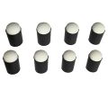 1 Pcs Ink Pad Stamp Pad Silver & 50 Pcs Finger Sponge Dauber Painting Ink Pad Stamping Brush Craft Case. 
