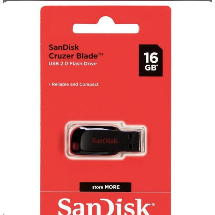 S A N D I S KCruzer Blade 16GB Pendrive
