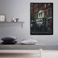 G-wagon in London wall Frame , wall decoration photo frame and wall hanging home decor. 