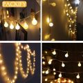 PACKIFY 20 LED Cherry Balls Fairy Lights Battery Operated- LED String Lights for Room Decoration - Decoration Light Night Lamp Patio Home Party Bedroom Wedding. 