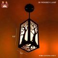 Mister Traders Brand 3D Wooden Wall Hanging Lamp I Lamp For Wall I Wall decoration items| wall hanging decoration| wall lamp| Wall Lights I Lamp For Wall Decorations I Lamp I Lamp For Bedrooms I Lamp I Lamp For Office. 