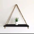 METALLO NATURAL - DIY Tough Rope Hanging Shelf White. 