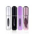 New 5ml Perfume Atomizer Portable Liquid Container For Cosmetics Traveling Mini Aluminum Spray Alcochol Empty Refillable Bottle. 