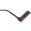 5 Port PC Fan Hub Splitter Speed Controller Adapter for 4 Pin PWM Cooler Cooling Fan Computer Cables Connectors. 