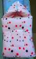 New Born baby velvet stuff baby bister - Baby nest - Hooded baby sleeping bag. 
