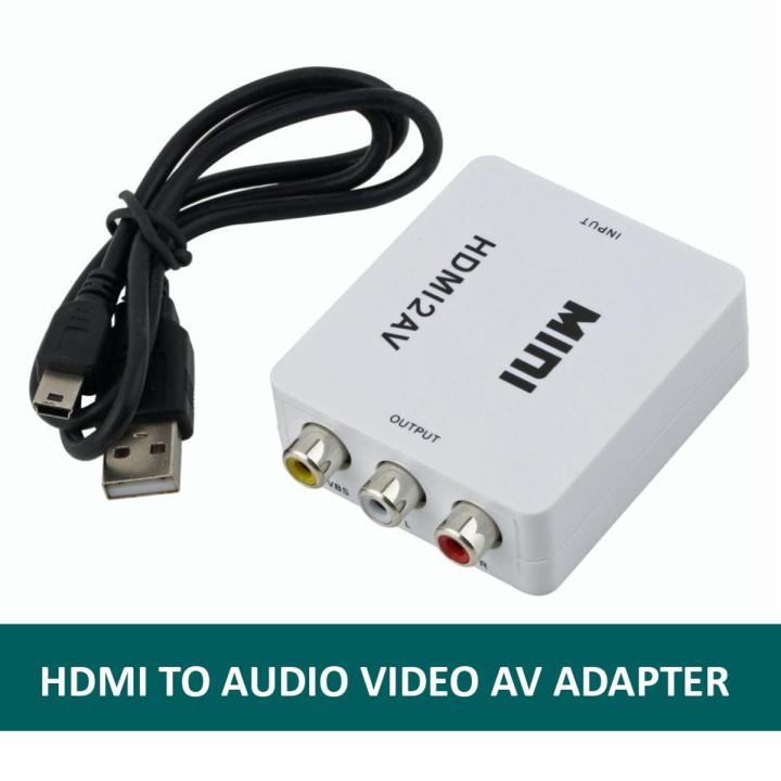 HDMI To Audio Video AV Adapter