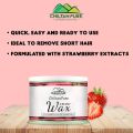 Body Hair Removal Wax – With Aroma of Ripe Red Strawberries. 