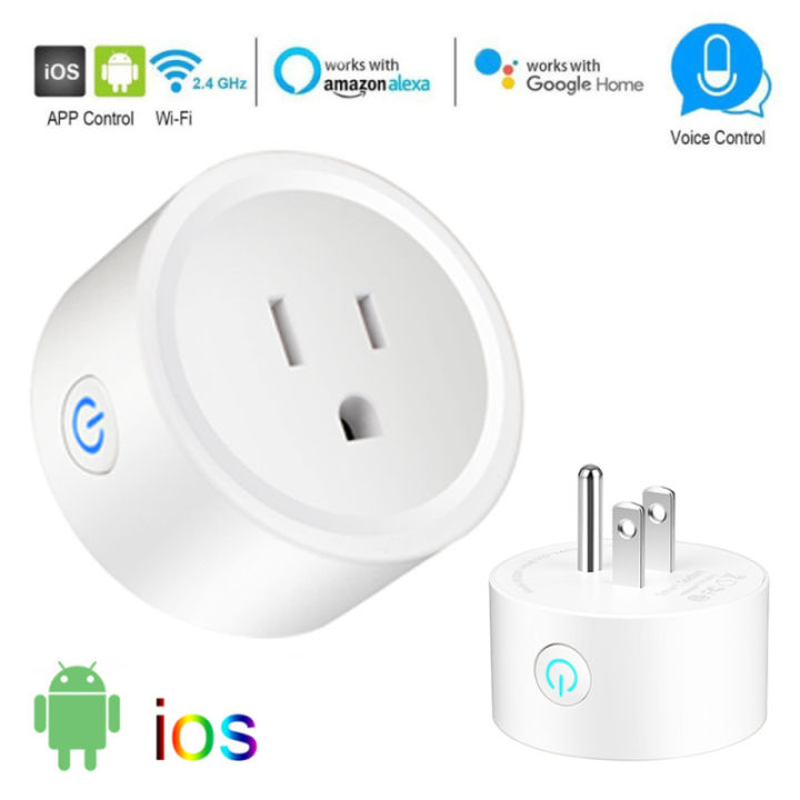 Professional Wireless Smart Home Power Socket Remote Control Socket WiFi Smart Timer Plug US Plug Output current: 10A