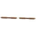 M8 x 70mm Double Ended Wood to Wood Furniture Fixing Dowel Screw 5Pcs. 