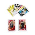 Mattel Games UNO NARUTO Card Game for Family Night Featuring Tv Show Themed Graphics and a Special Rule for 2-10 Players. 