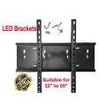 High Quality 32 inch To 55 inch Universal LCD LED TV Fix Wall Bracket Wall Mount Wall Stand Slim Wall Bracket Wall Mount Wall Stand Non-Movable Wall Bracket Wall Mount Wall Stand. 