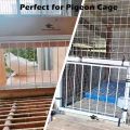 Large Pigeon Trap Loft Door (Pack Of 10) with Steel Frame (3feet) also use for ( Ground Birds & Small Animals ). 