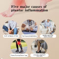 1pc Foot Muscular Yoga Roller Massage Ball Plantar Fascia Roller Muscle Relaxation Care Plastic Manual Reflexology Foot Massager Ergonomic Gym Exercise Massage Tool Multifunctional for Deep Tissue Muscle Massage Home Fitness Fingerpressure Board. 