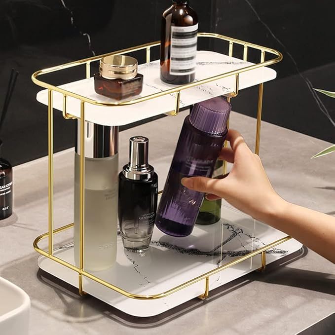 Cosmetic storage rack