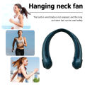 Mini Portable USB Rechargeable Leafless Hanging Neck Fan With 360° Airflow. 