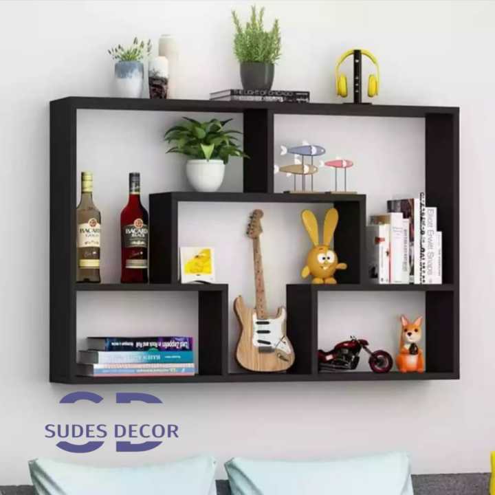Floating Wall decoration rack Wall decoration shelves Storage rack sat of 1
