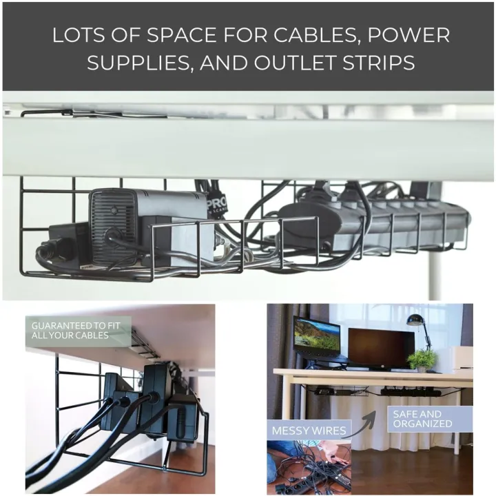Power%20Supply%20Computer%20TV%20Wire%20Cable%20Management%20Under%20Shelf%20Power%20Supply%20Storage%20Cabinet%20Desk%20Tray%20Space%20Saving%20Organizer%20-%20Image%205