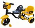 Kids Tricycle Double seat with Fiber Material Made With Music And lights. 