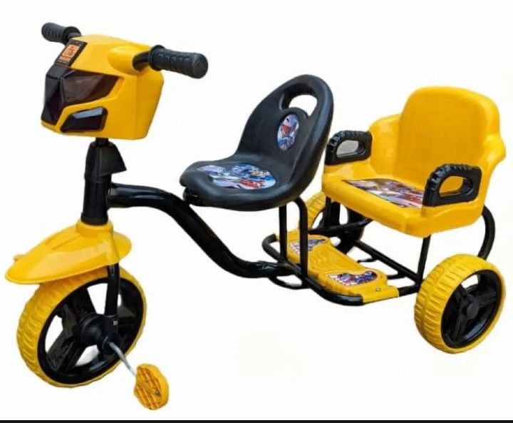 Kids%20Tricycle%20Double%20seat%20with%20Fiber%20Material%20Made%20With%20Music%20And%20lights%20-%20Image%203