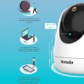 Tenda CP3 V2.2 360 Degree Super HD 1080P Security Pan/Tilt Camera With Voice Control, Human Detection, Two-Way Audio. 