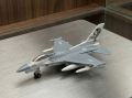 F-16 Fighter Jet Aero Plane Diecast Toy Grey Office/Home Decor and For Kids Collectors. 