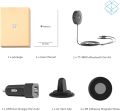 TaoTronics Bluetooth Car Kit, Bluetooth Receiver, Bluetooth 4.2, Hands-free Audio Adapter. 