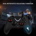 ROTOMOON Wireless Game Controller with LED Lighting Compatible with Xbox One S/X, Xbox Series S/X Gaming Gamepad, Remote Joypad with 2.4G Wireless Adapter Perfect for FPS Games Black&White. 
