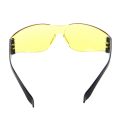 Yellow Clear Lens Indoor Outdoor Sports Safety Glasses Protective Eyewear. 