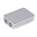 USB 2.0 Mini-Auto Sharing Hub With Two Ports For Computer PC Printer. 