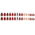 Menggh  PK（Buy 3, Get 1 Free）24pcs false nails（Please check the product details page before placing an order）. 