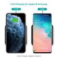 CHOETECH T511 Wireless Charger, 5W up-to 10w Qi Fast Wireless Charging Pad Compatible with Apple iPhone 11/ 11 Pro/ 11 Pro Max/Xs/Xs Max/Xr, iPhone X/8/8 Plus,10W for Galaxy Note 10/S10/S10+/S9/S9+/S8/S8+ and More. 