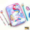 Cute unicorn pencil case Kawaii pencil case Creative school supplies stationery | Cute stationary items for girls | Cute stationary items for girls. 