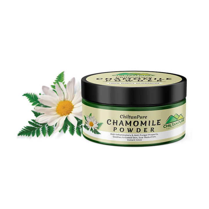 Chamomile Powder – Beneficial for Insomnia, Serval Skin Conditions & Skin Tone