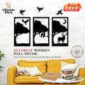 Lifestyle Glory Brand Forest Trees Wooden Wall Art For Room Decorating I Wooden Wall Art I Room Decorating Wall Art I Wall Art I Wall Art Designs I New Wall Art For Room. 