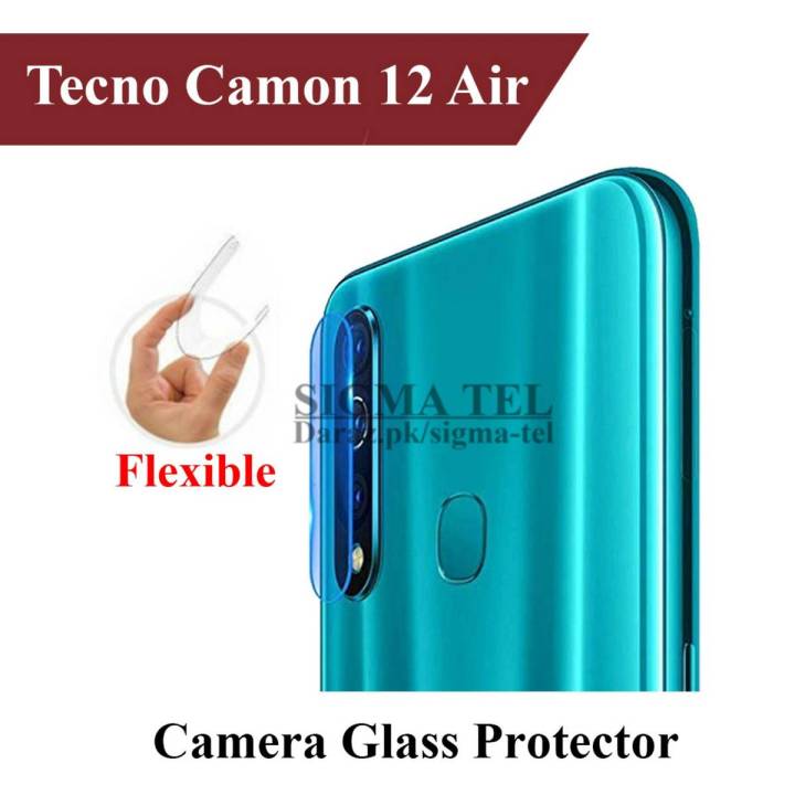Tecno Camon 12 Air Camera Flexible Gorilla Glass Protector Transparent For Camon 12 Air