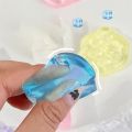 Kawaii Stress Relief Fidget Toy Ice Block Transparent Cube Squeeze Toy Mini Cat Paw Ice Cube Toys Party Favors. 