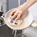 Creative Smiley Face Thick Sponge Strong Decontamination Dish Washing Cloth Kitchen Cleaner Sponges Household Cleaning Tool. 