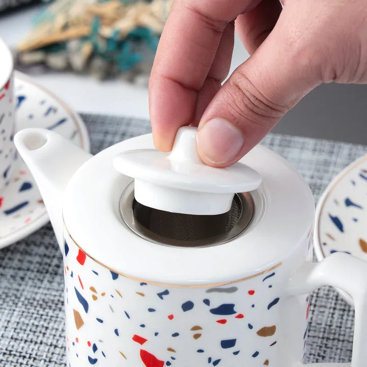 Ceramic%20teapot%20and%20cup%20set%20-%20teapot%20set%20for%202%20persons%20-%205%20pcs%20tea%20cup%20and%20kettle%20set%20with%20saucer%20Spotty%20Speckled%20Design%20-%20Image%206