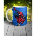 Spiderman Mug for Kids Cartoon Character Design Coffee Mug for Children Drinkware. 