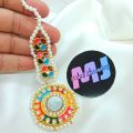 Mani Jewelry Bahawalpuri Kundan bindiya beautiful design 2 colour available Multi/golden bindiya for women & girls. 